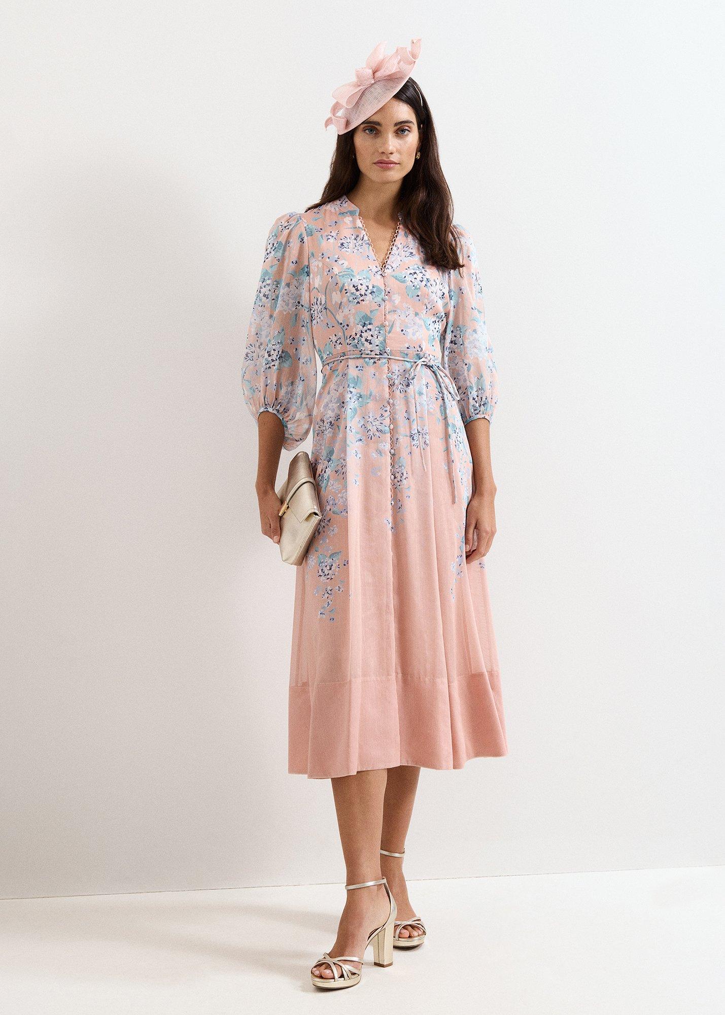 Petite Alison Linen Blend Dress