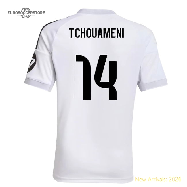 Football Team Tchouameni Premium Kids Jersey Kids-safe Technology