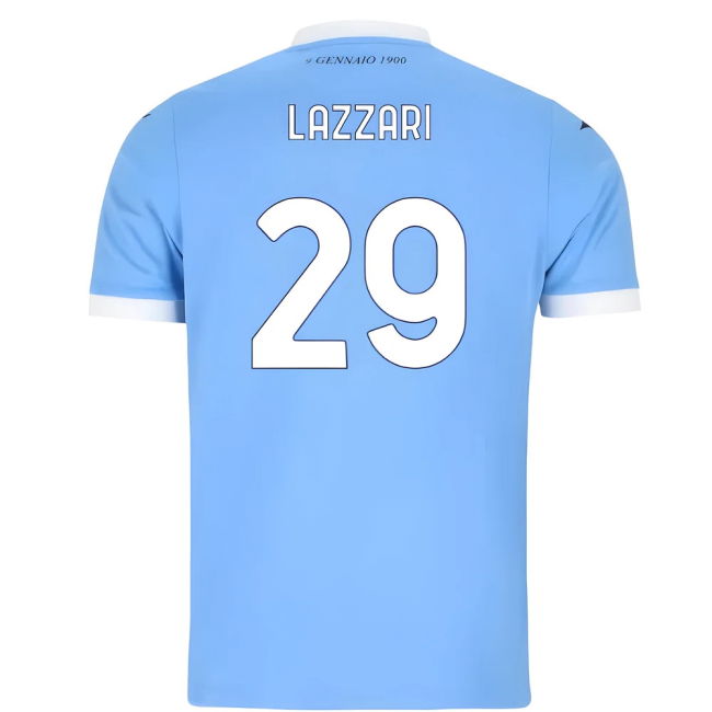 Updated Lazio Home Game Jersey 2025-2026