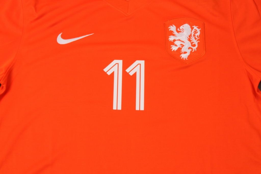 Lightweight Netherlands 201415 Home Soccer Shirt 11 ROBBEN