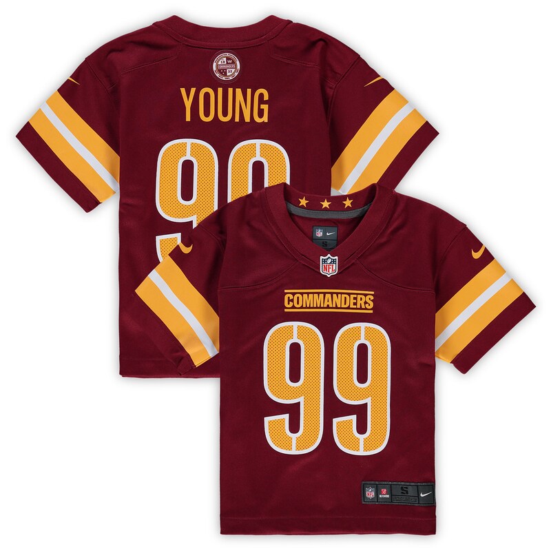 None Chase Young WAS Commanders Modern Premium Material Jersey
