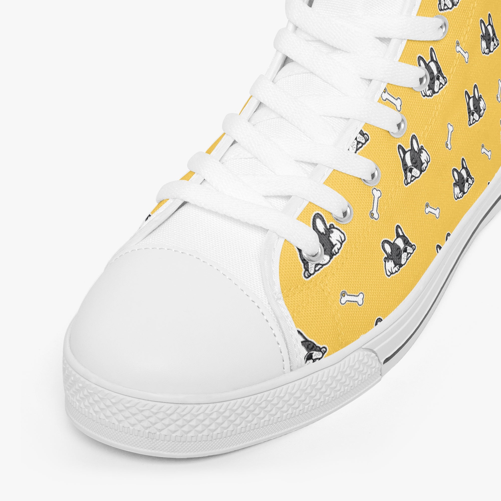 - Durable Classic High-top Canvas Shoes For Dog Lovers | Trendy Style