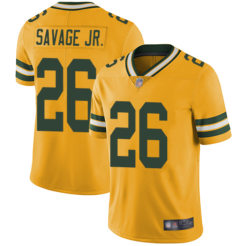 Authentic NFL GB Packers #26 Darnell Savage Green Limited Jersey