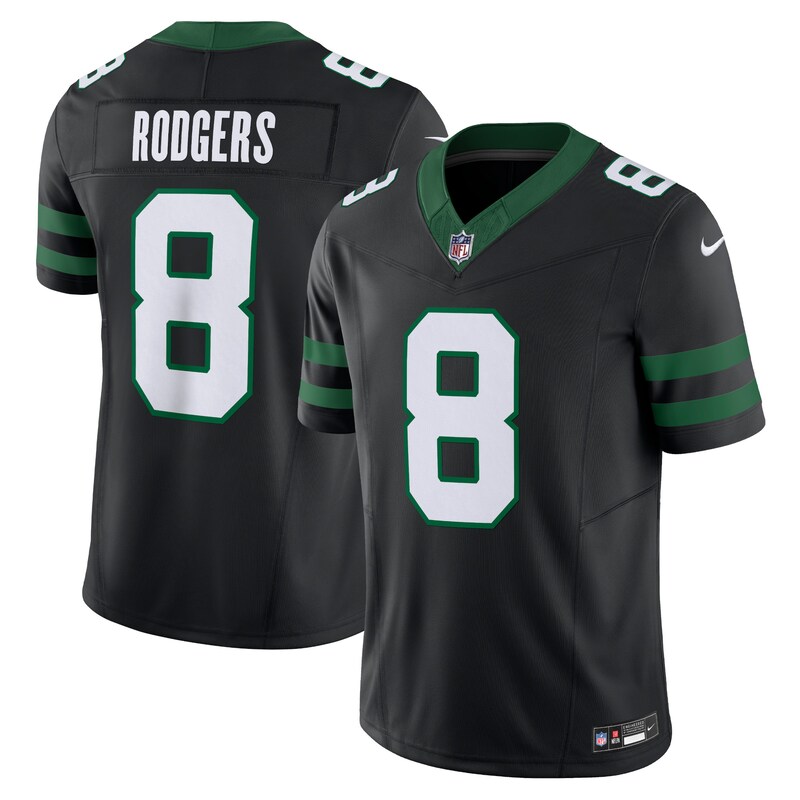 None Aaron Rodgers NY Jets Bold High-Quality Jersey Football Apparel