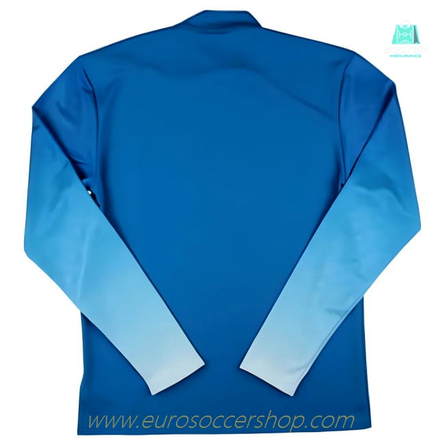 2024-2025 Lazio Mid Layer 1/2 Zip Training Top (Royal)