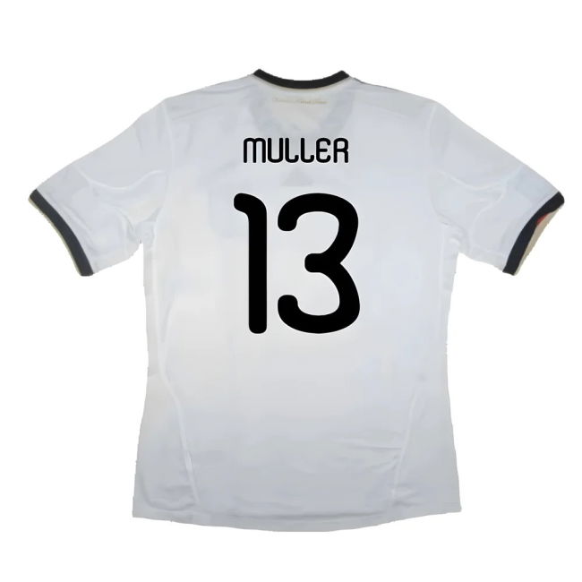 Germany 2010-11 Home Shirt ((Excellent) XL) (MULLER 13)