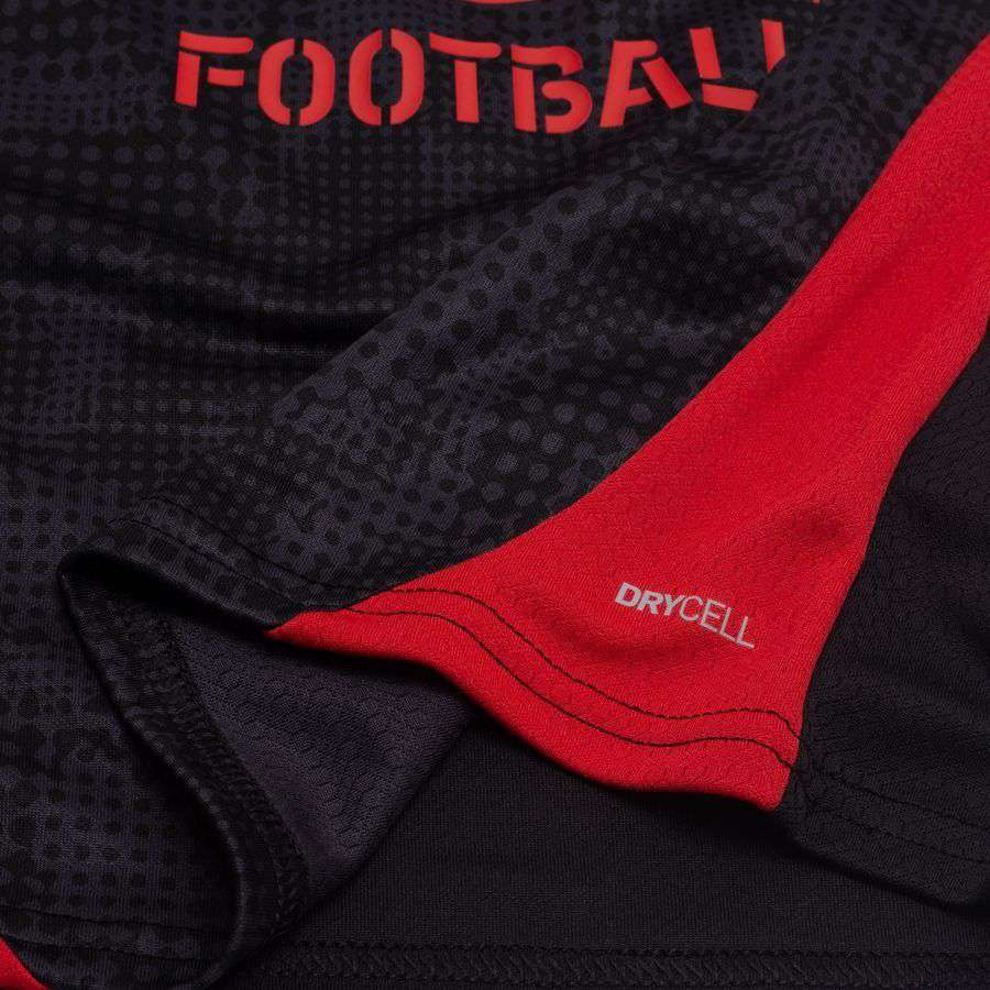 Milan Training Shirt 1/4 Zip - PUMA Black/For All Time Red Kids