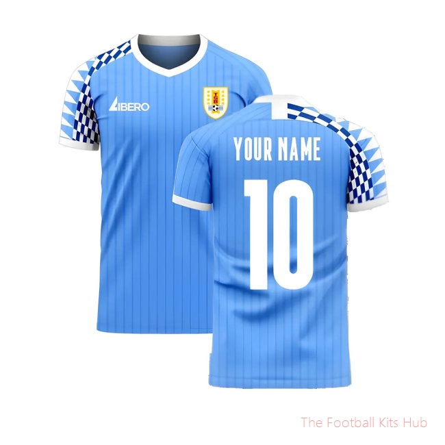 Uruguay 2025-2026 Home Concept Football Kit (Libero) (Your Name)