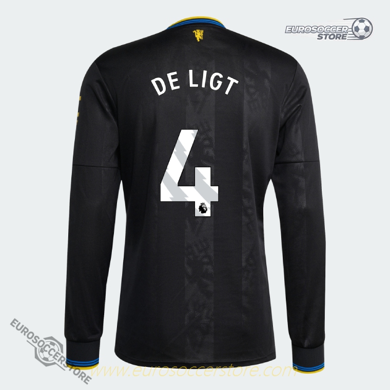 Third Long Sleeve Manchester United DE LIGT 4 Jersey 25-26