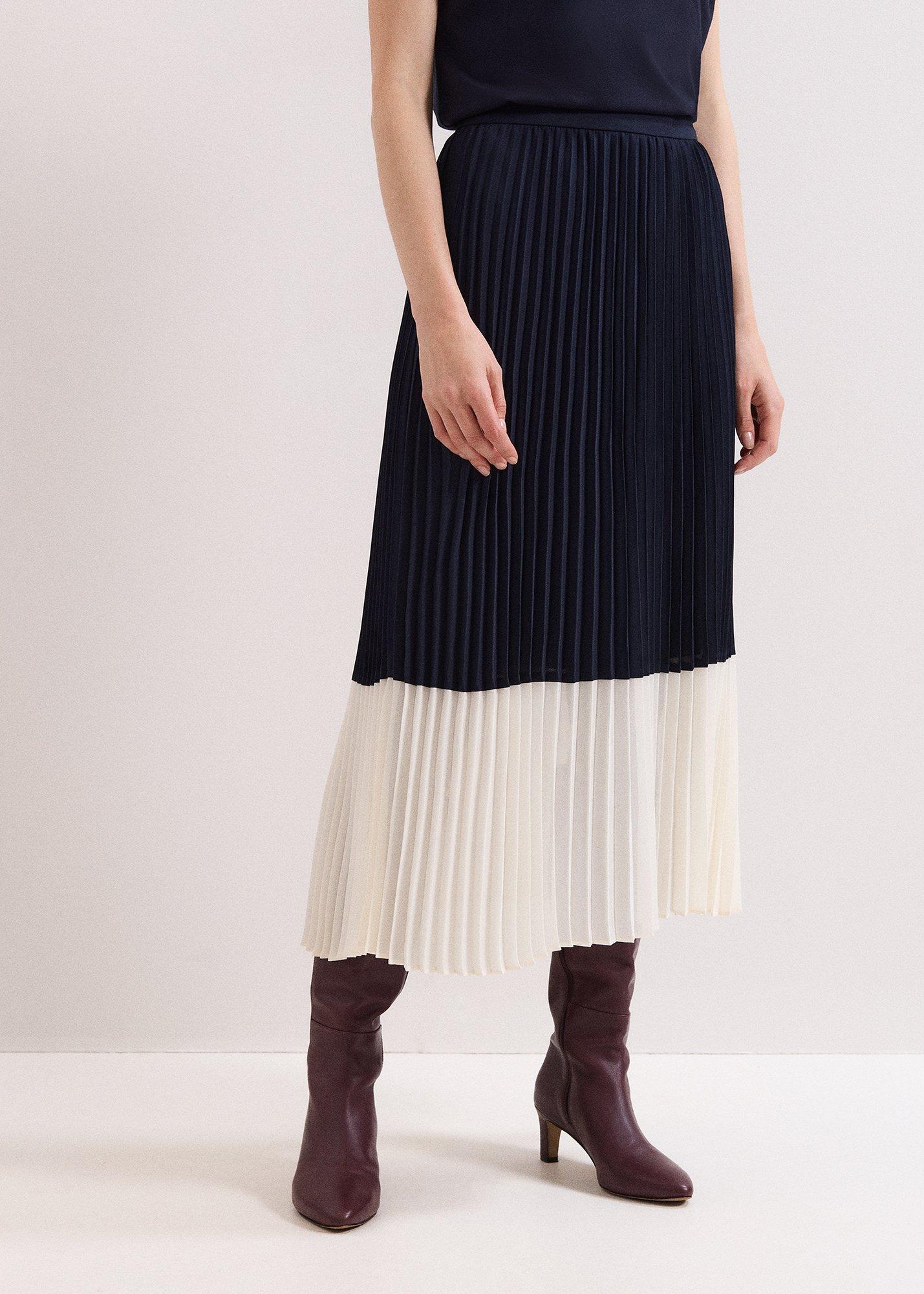 Petite Eleanor Colour Block Skirt