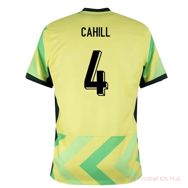 2025-2026 Australia Home Shirt (Cahill 4)