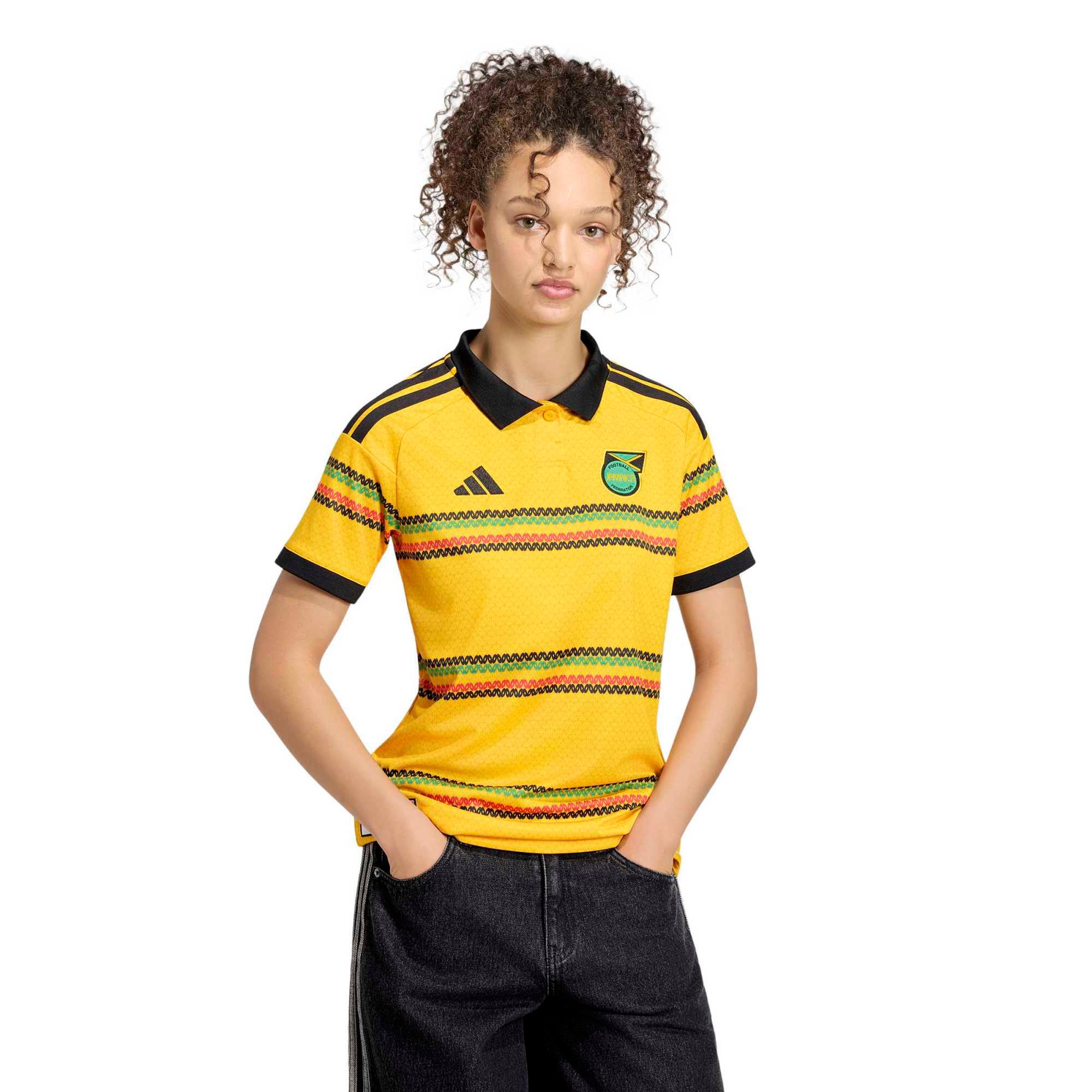 [JED] Youth Jamaica National Team Women's 2026 Home Replica Jersey - Yellow
