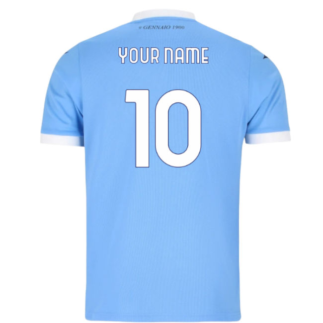 2025-2026 Lazio Home Great Deal Shirt (Your Name) Moisture Wicking