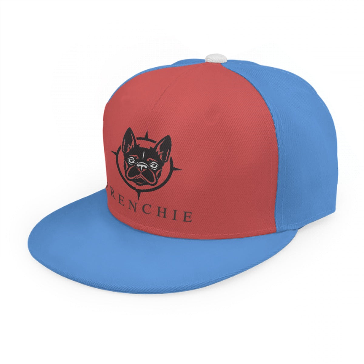 Frenchie - Bulldog Baseball Cap With Flat Brim Indoor Use