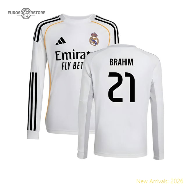 Real Madrid Children 2025 Home Jersey Shirt Football Fan Football Fan Game Day Football Fan Gear