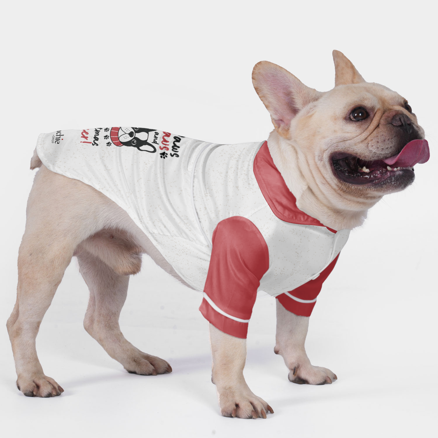 French Bulldog Paws, Claus, And Christmas Cheer! Pajamas For French