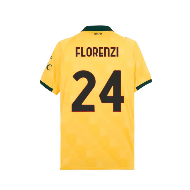 Premium Quality Acm Ac Milan Third Shirt Florenzi #24 Fresh Look D...