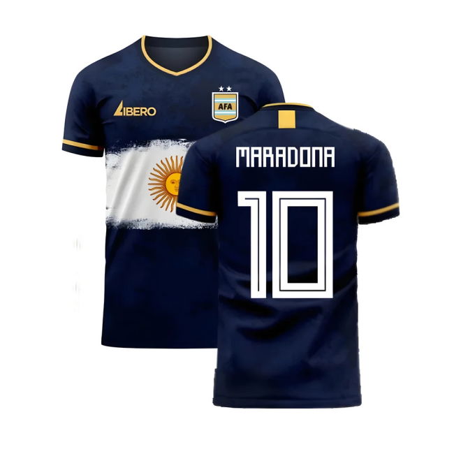 Premium Argentina 2025-2026 Away Concept Football Kit (Libero)