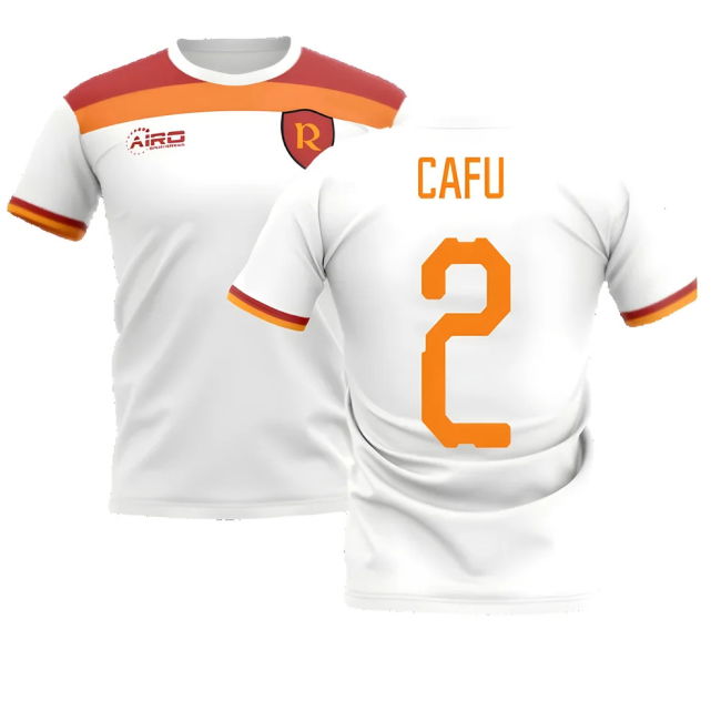 Player 2025-2026 Roma Away Concept Football Shirt (Cafu 2)