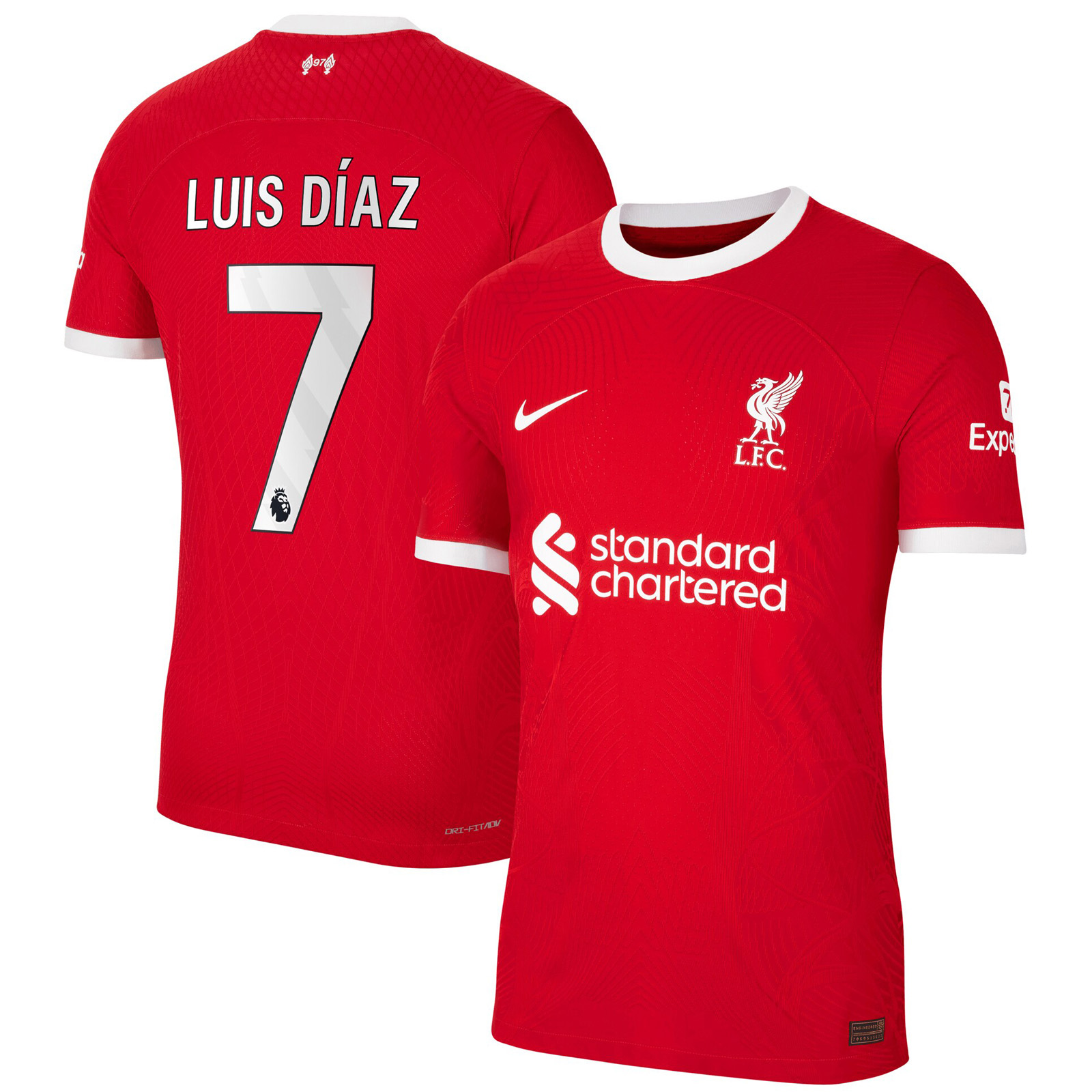 authentic Liverpool Home Jersey - Nike Official 23/24 official