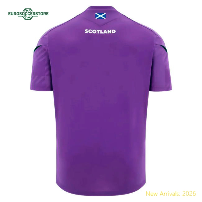 2025-2026 Scotland Rugby Training Poly Shirt (Purple) - Kids