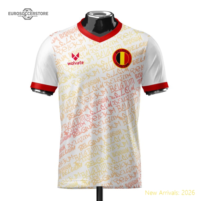Belgium 2024-2025 Authentic Regular Jersey - Athletic Fashion-forward