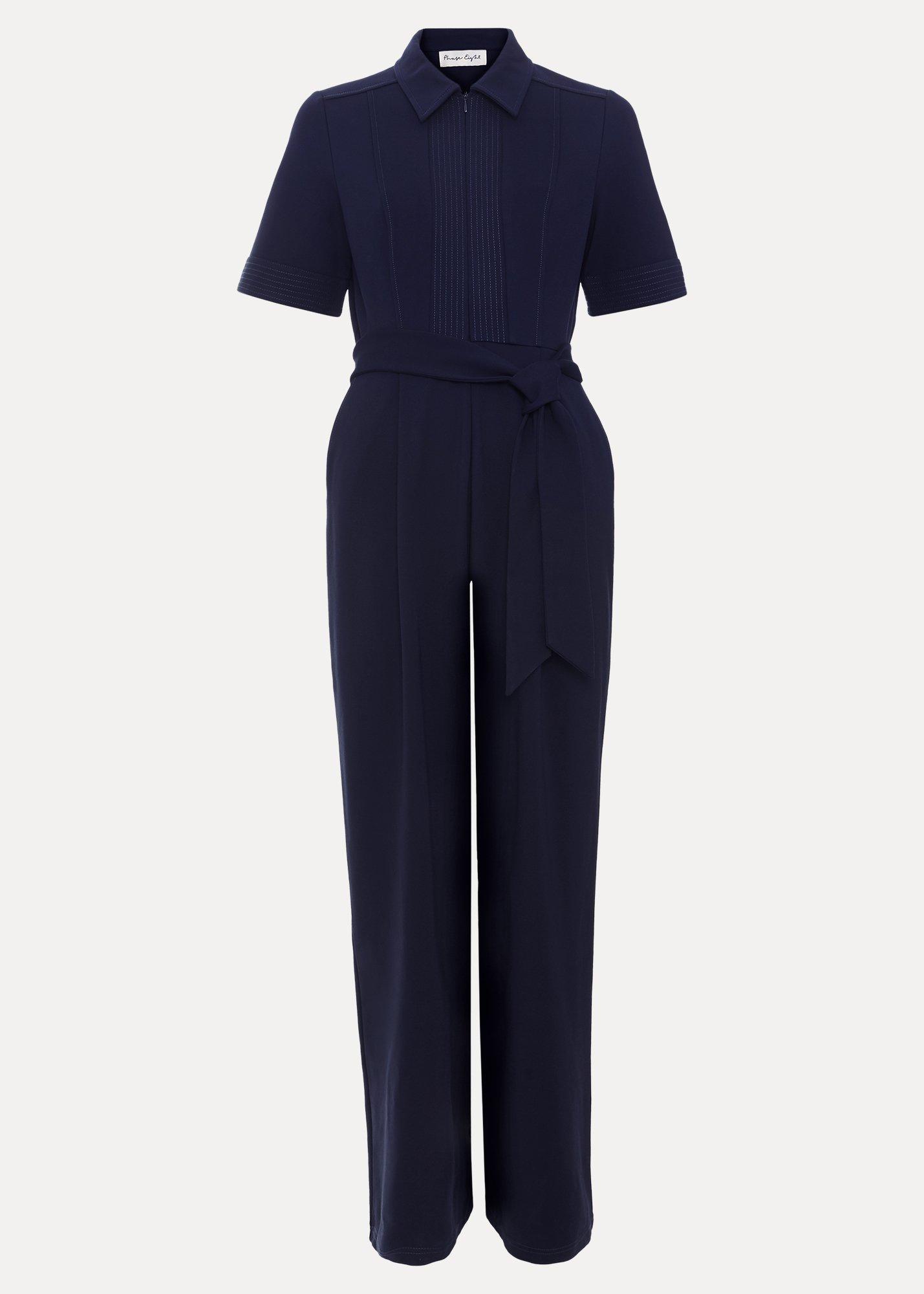 Tabitha Ponte Zip Jumpsuit