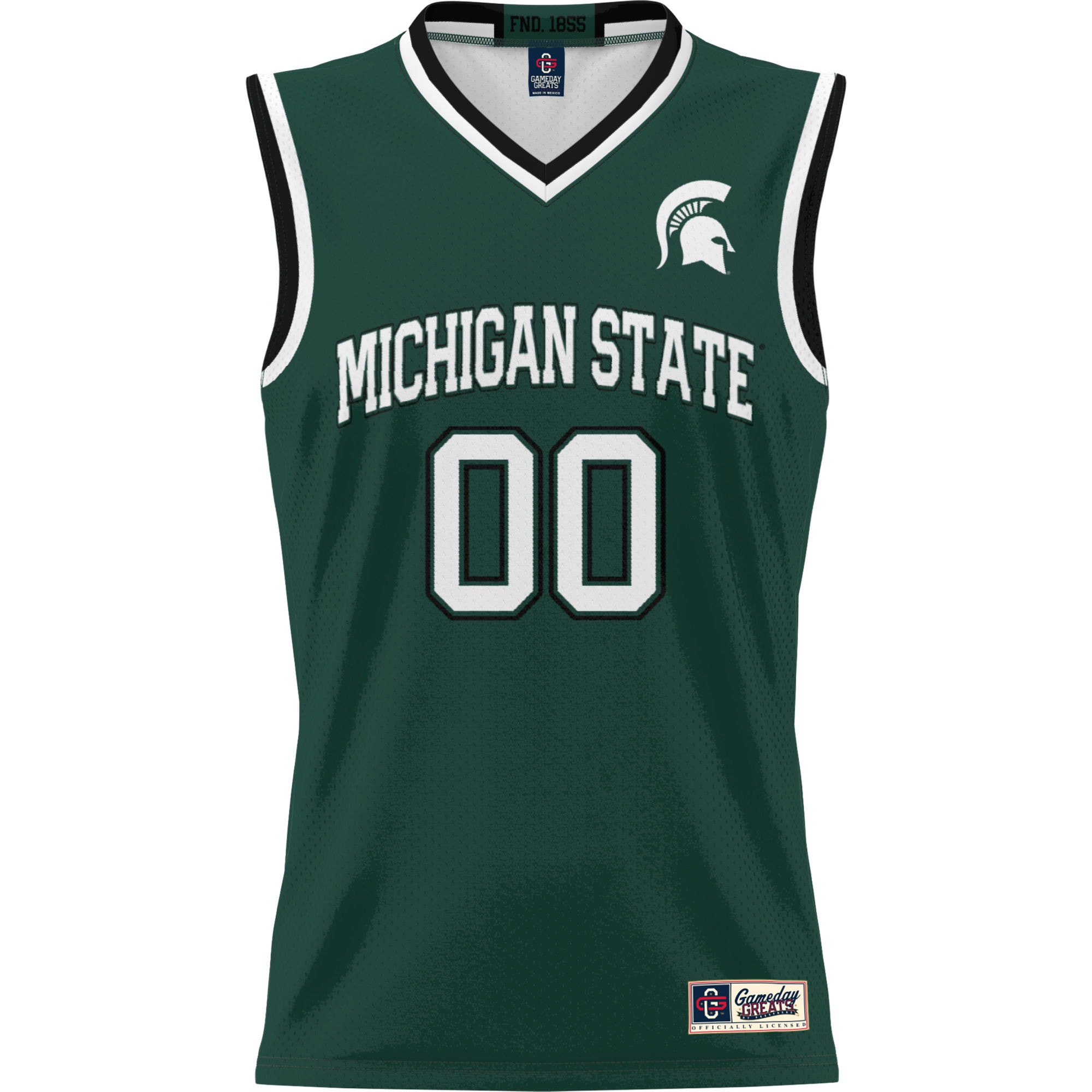 [DDG] Michigan State Spartans GameDay Greats Youth NIL Pick-A-Player Lightweight Women's Basketball Jersey - Green