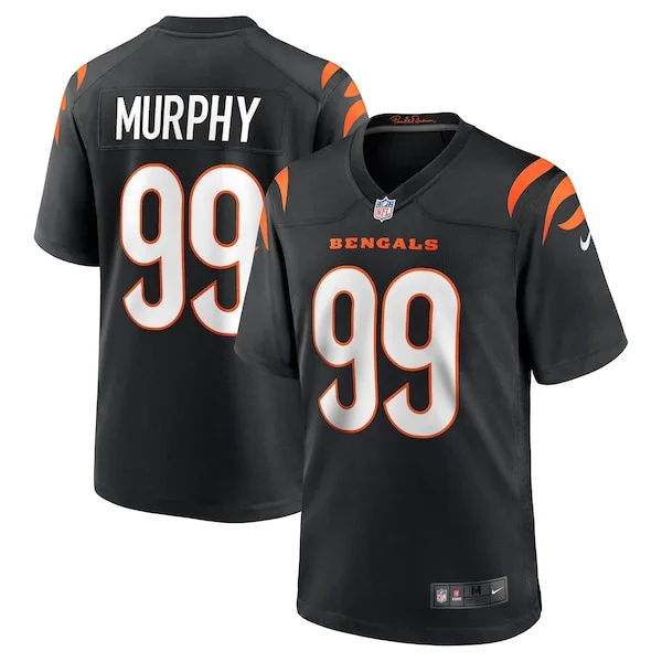 None Myles Murphy Game Jersey - Black | NFL Player Jersey | NFL Footba
