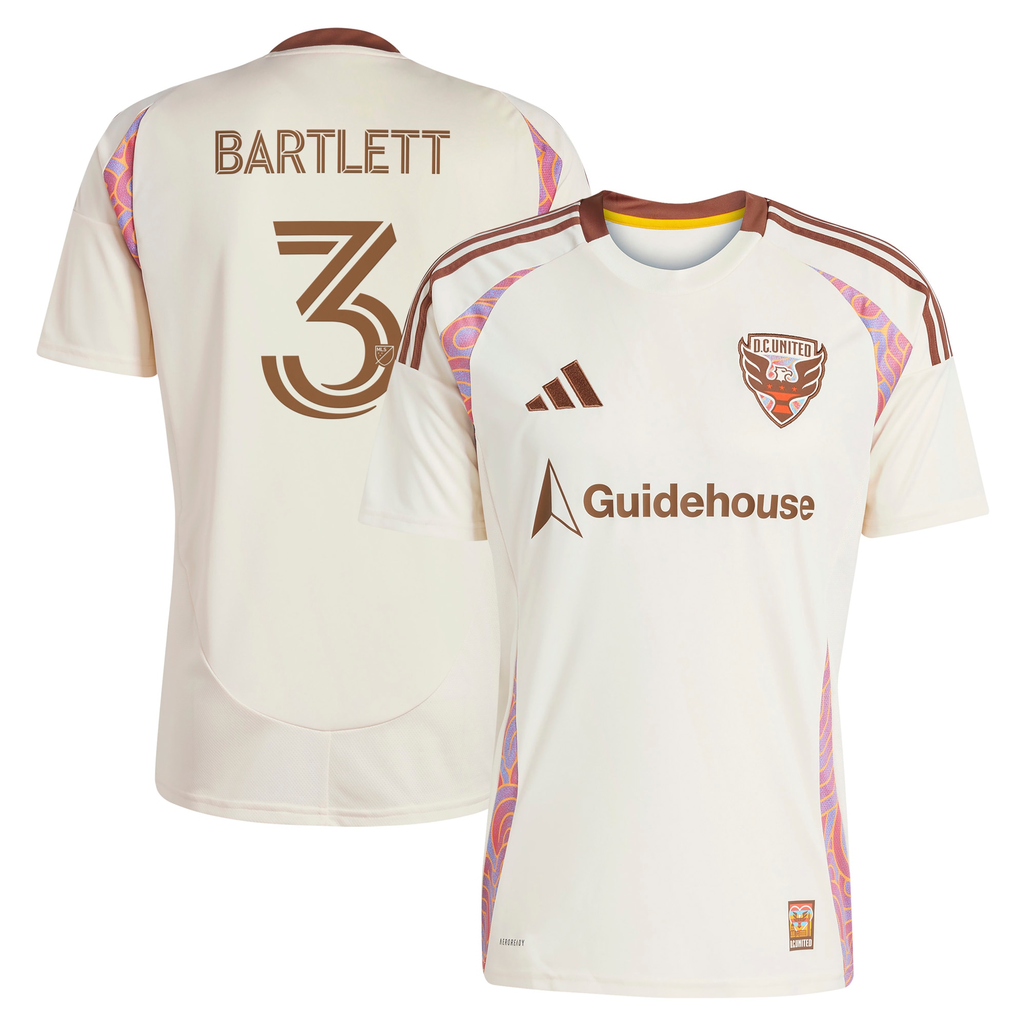 [JED] Women's Lucas Bartlett D.C. United 2025 The Soul Kit Replica Player Jersey - Natural