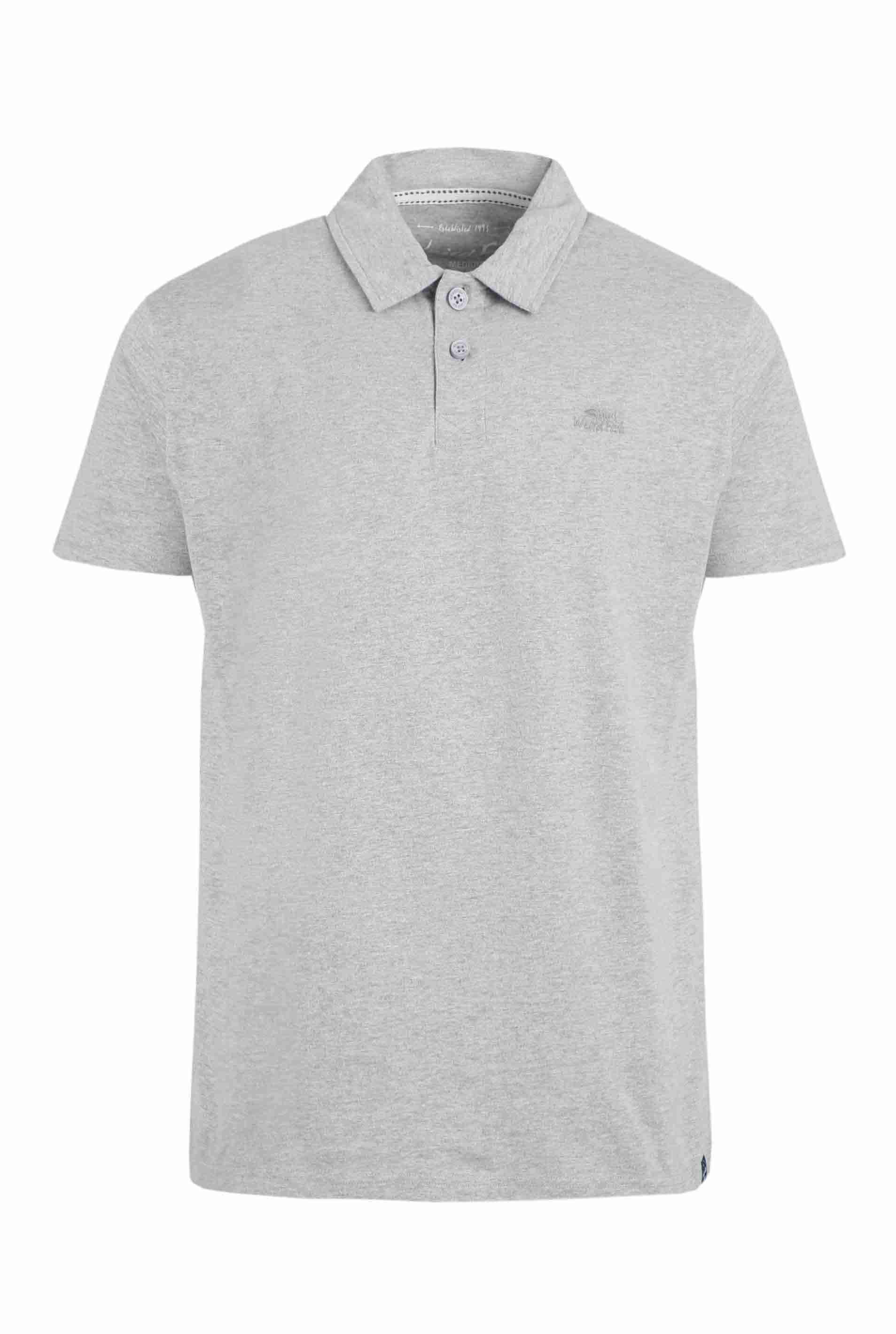 Jetstream Polo Shirt Grey Marl