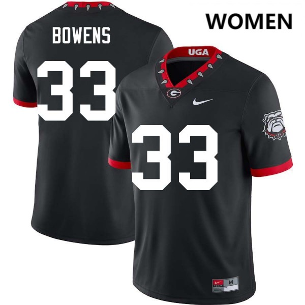 Women Ncaa Team #33 Chauncey Bowens Elite Football Jersey