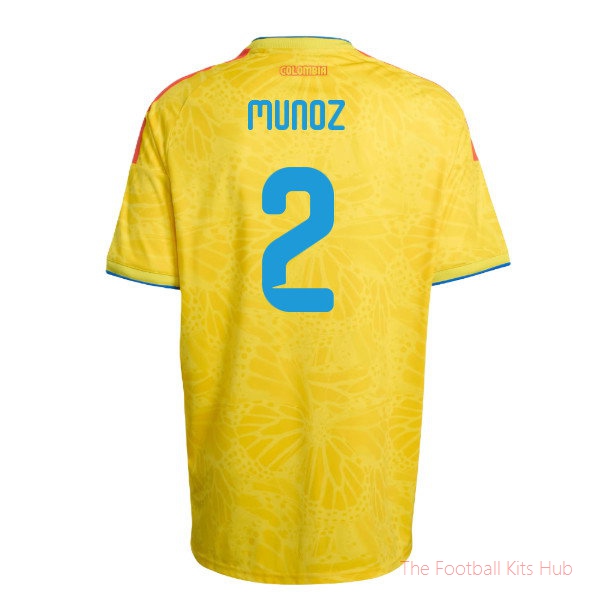 [LK] 2026/27 Colombia Home Shirt (Munoz 2)