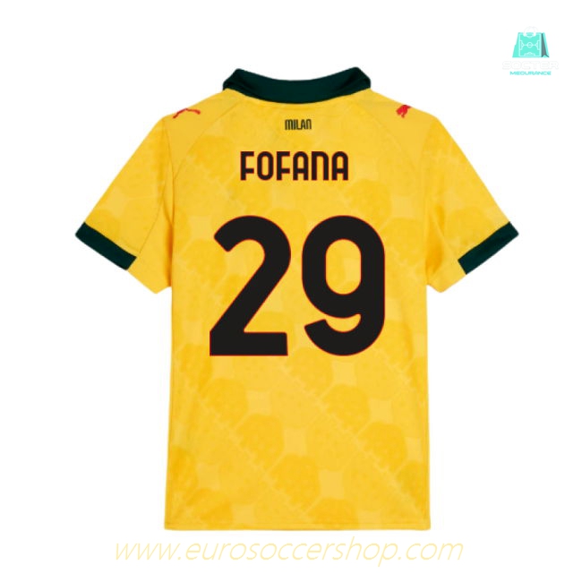 2025-2026 AC Milan Third Shirt (Kids) (Fofana 29)