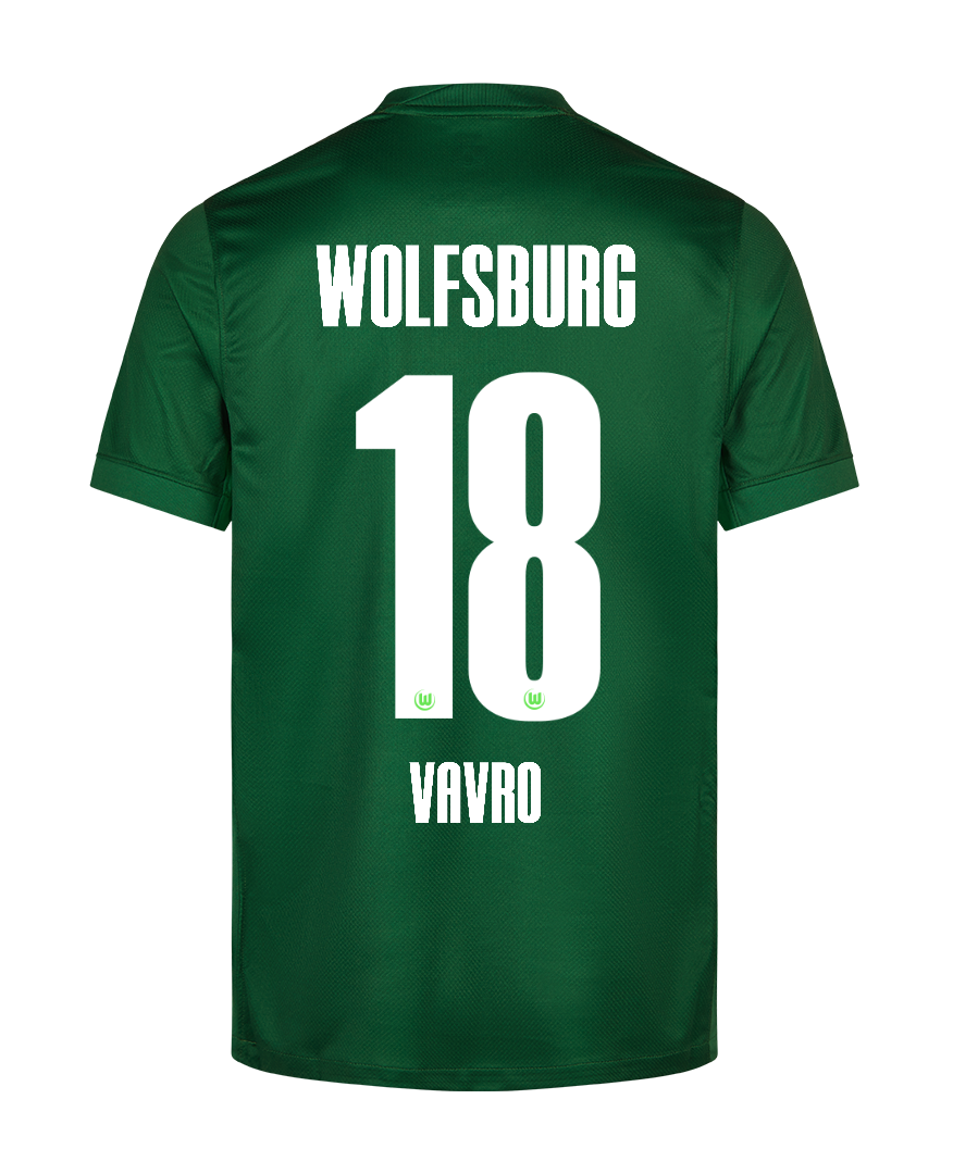 VAVRO's 25-26 Wolfsburg Home Jersey Version 18