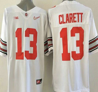 Men's Ohio St Buckeyes White 2024 breathable Maurice Clarett #13 game