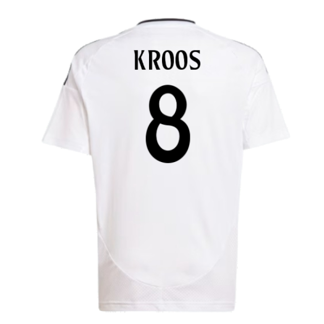 Authentic 2024-2025 Real Madrid Home Shirt (Kids) (Kroos 8)