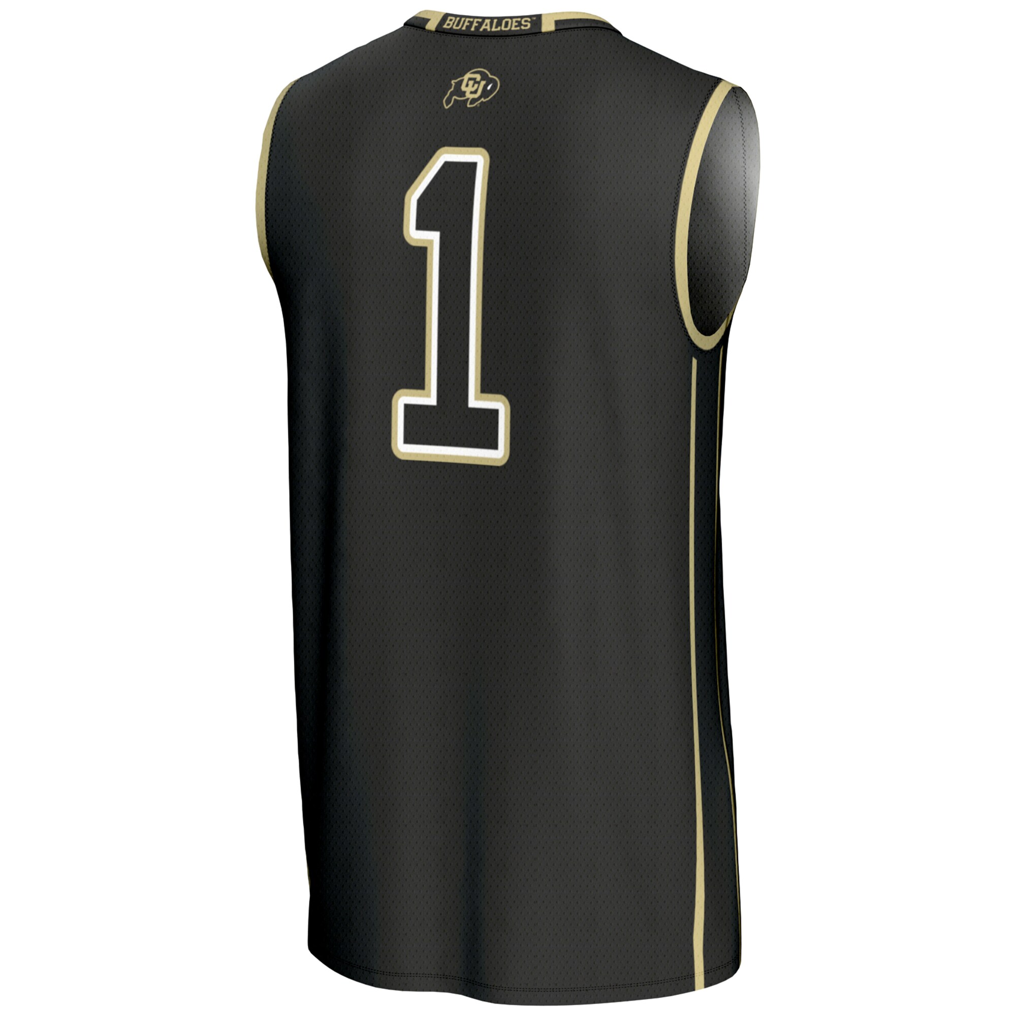 [NJP] Colorado Buffaloes GameDay Greats Youth Lightweight Replica Basketball Jersey - Black