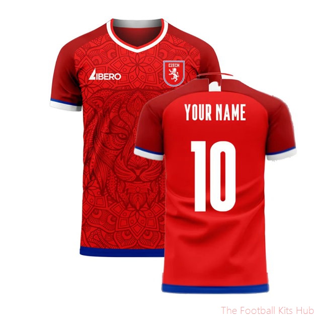 Czech Republic 2025-2026 Home Concept Kit (Libero) (Your Name)