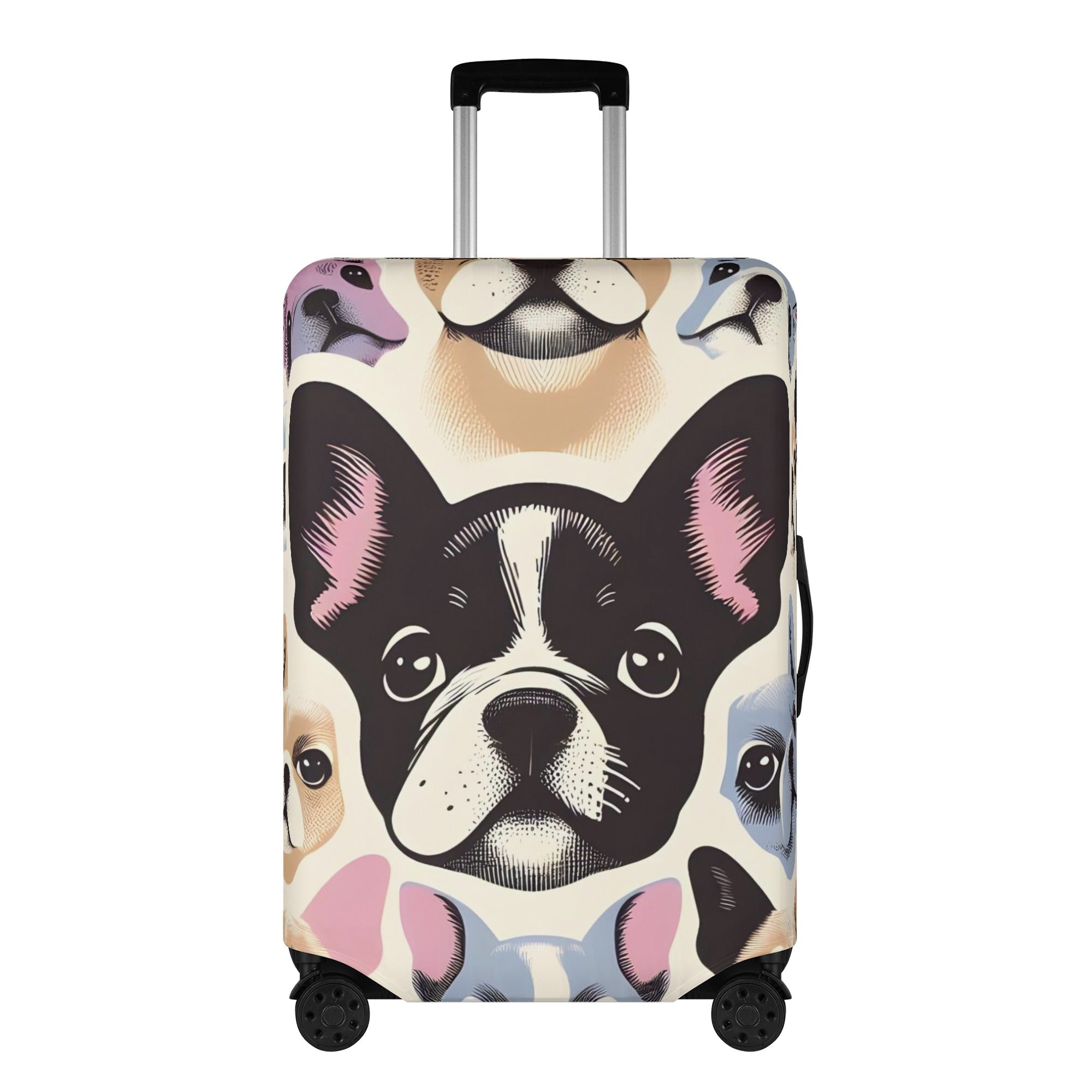 French Bulldog Frank Luggage Cover Cute Frenchie Essential