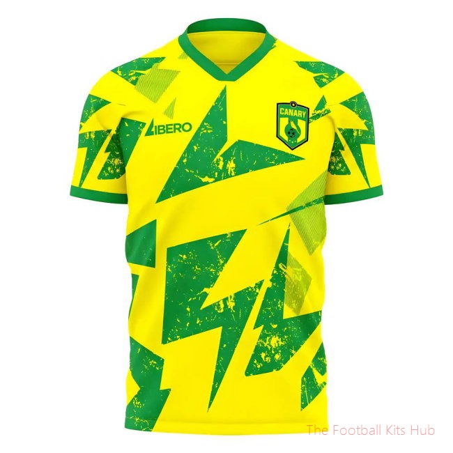 Norwich 2025-2026 Home Concept Football Kit (libero)