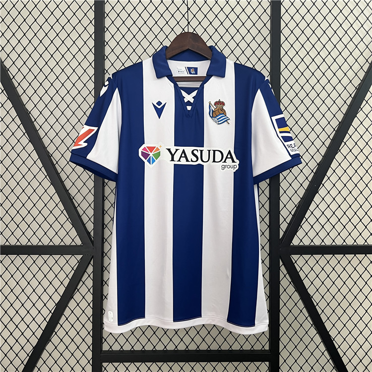 Performance Driven Real Sociedad 2425 Home Football Shirt Jersey
