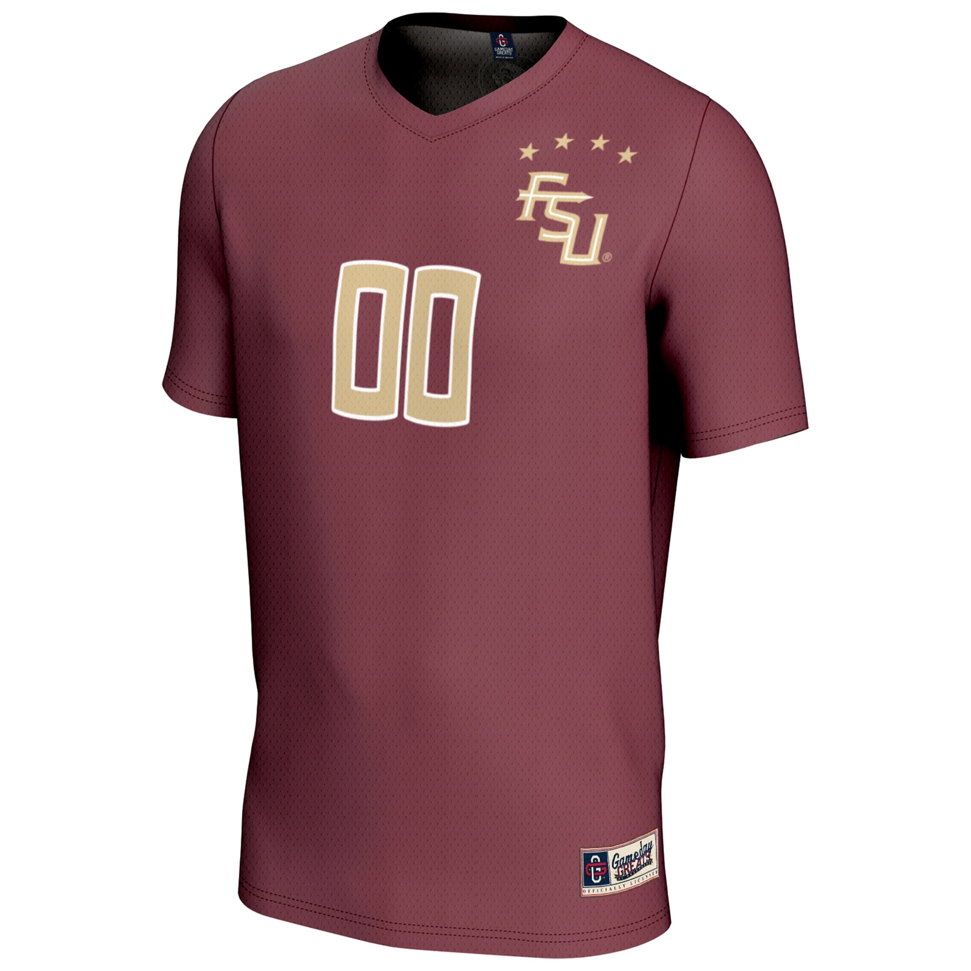 [NJP] Florida State Seminoles GameDay Greats Youth NIL Pick-A-Player Lightweight Collegiate Women's Soccer Fashion Jersey - Garnet