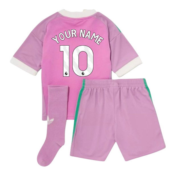 [WSG] 2026 2027 Man Utd Mini Kit Name) Away Goalkeeper Uniform (Purple) (Your