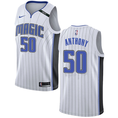 White Nike Orlando Magic #50 Jersey - Durable Fabric Game Day Wear