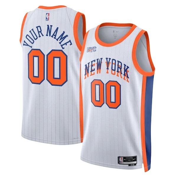 New York NYK Swingman Jersey - premium contemporary - White athletic