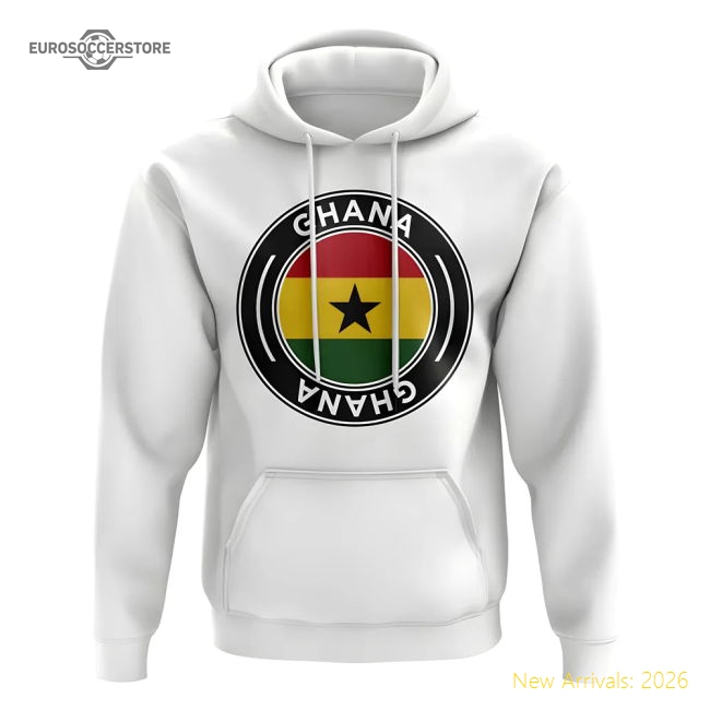 Ghana Football 20242025 Regular Elite Hoodie Contemporary