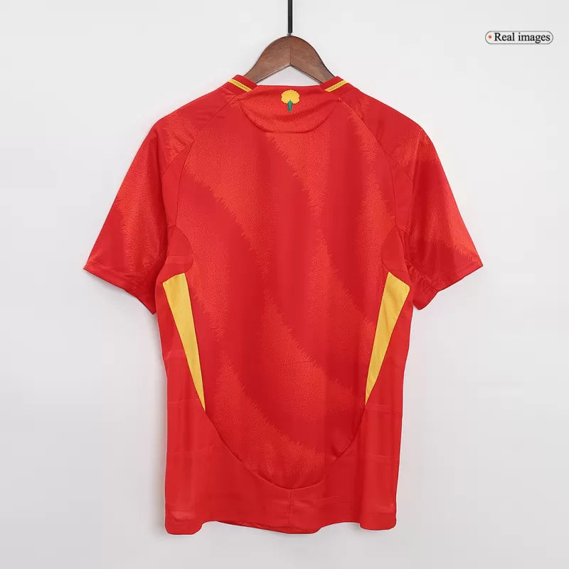 Player Version Spain Home Soccer Jersey Euro 2024 Authentic Kit