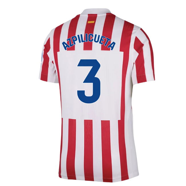 25-26 Atleti Home (2025) Jersey Jersey Jersey - New - Premium- Tech