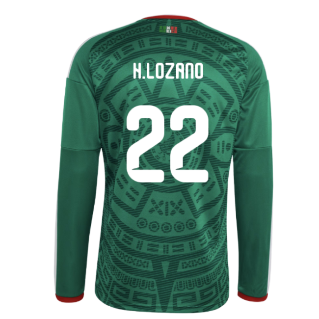 Mexico Long 20262027 Home Jersey  Elite Slim Breathable